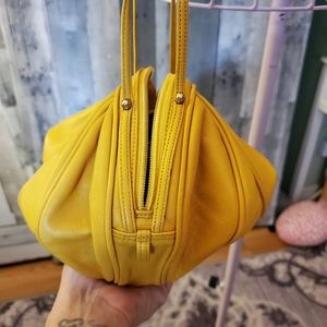 vintage yellow bag